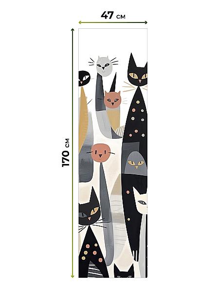 Рулонная штора Теринт - 191 - ширина 47 см - фото 5