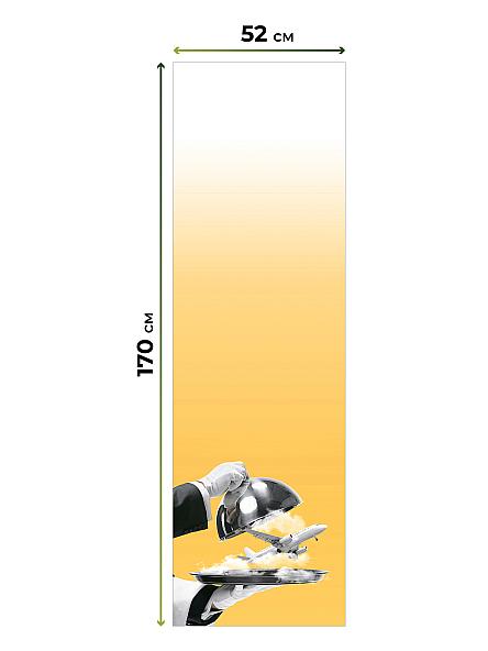 Рулонная штора для кухни для детской Феринт - 03 - ширина 52 см - фото 5