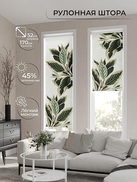 Рулонная штора для кухни для детской Феринт - 04 - ширина 52 см