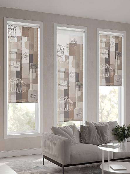 Рулонная штора для кухни для детской Феринт - 17 - ширина 52 см - фото 4