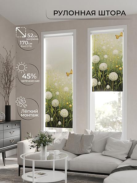 Рулонная штора для кухни для детской Феринт - 27 - ширина 52 см