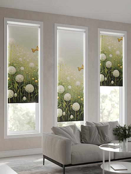 Рулонная штора для кухни для детской Феринт - 27 - ширина 52 см - фото 4