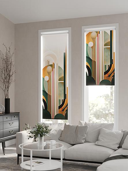 Рулонная штора для кухни для детской Феринт - 35 - ширина 52 см - фото 2