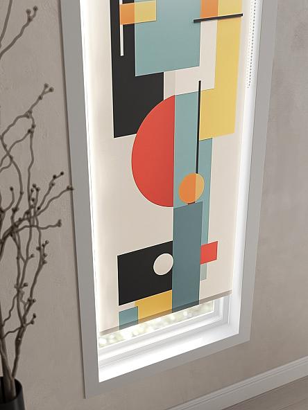 Рулонная штора для кухни для детской Феринт - 43 - ширина 52 см - фото 3