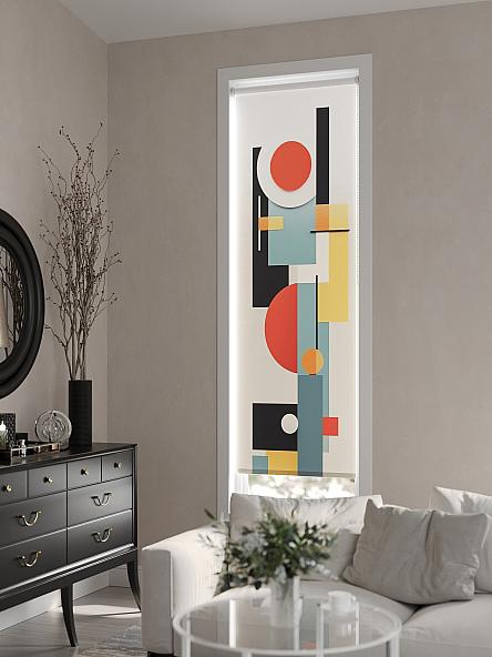 Рулонная штора для кухни для детской Феринт - 43 - ширина 52 см - фото 6