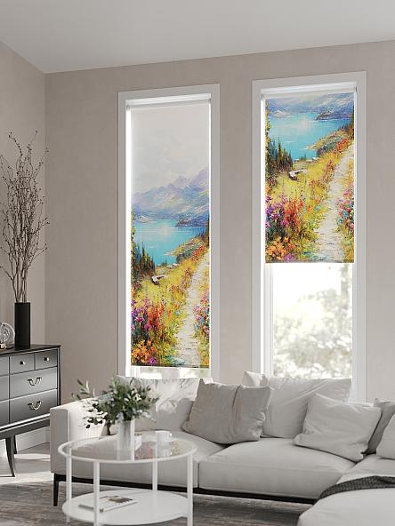 Рулонная штора для кухни для детской Феринт - 48 - ширина 52 см - фото 2