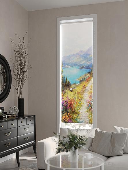 Рулонная штора для кухни для детской Феринт - 48 - ширина 52 см - фото 6