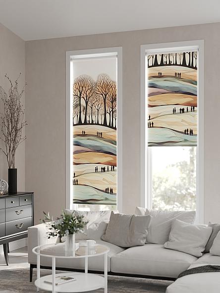 Рулонная штора для кухни для детской Феринт - 53 - ширина 52 см - фото 2