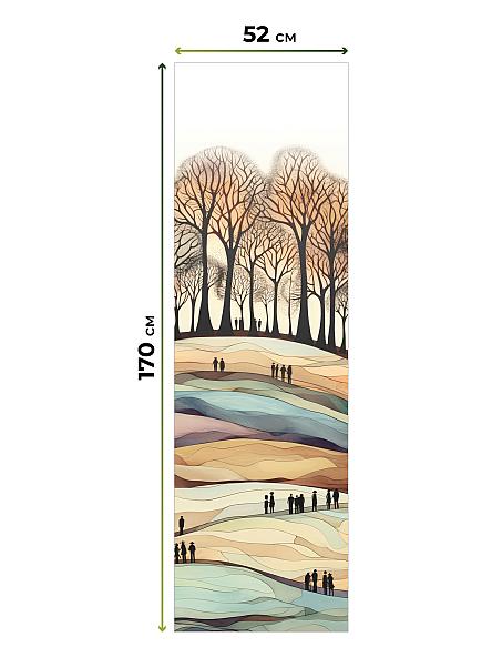 Рулонная штора для кухни для детской Феринт - 53 - ширина 52 см - фото 5