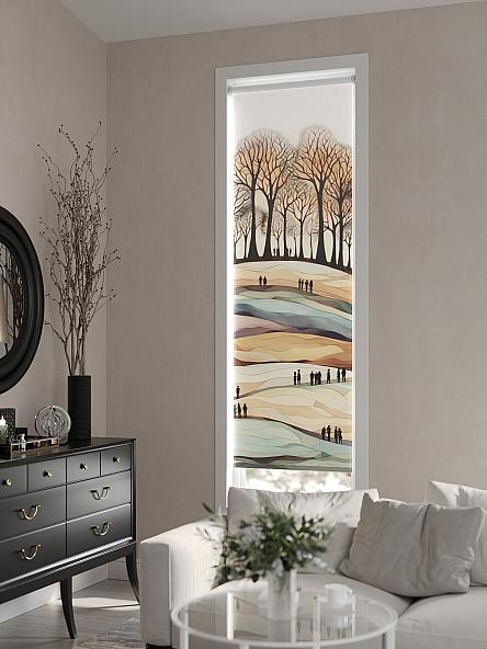 Рулонная штора для кухни для детской Феринт - 53 - ширина 52 см - фото 6