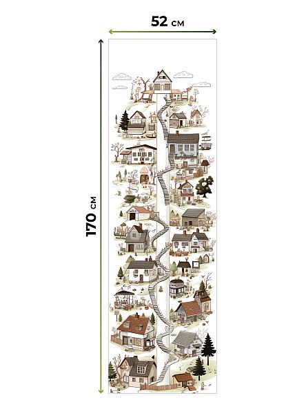 Рулонная штора для кухни для детской Феринт - 56 - ширина 52 см - фото 5