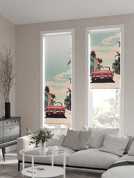 Рулонная штора для кухни для детской Феринт - 57 - ширина 52 см - фото 2