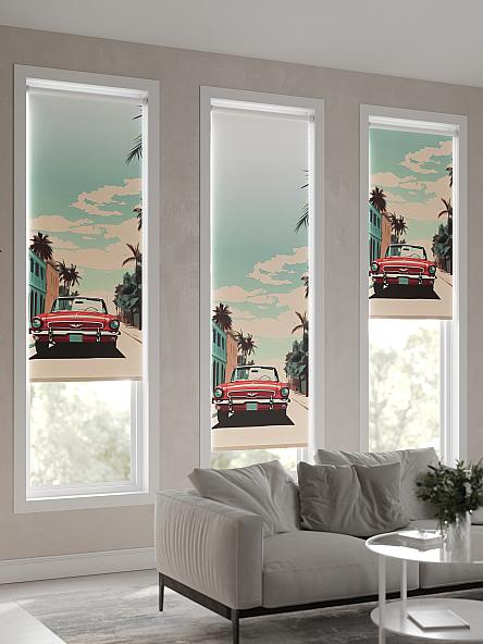 Рулонная штора для кухни для детской Феринт - 57 - ширина 52 см - фото 4