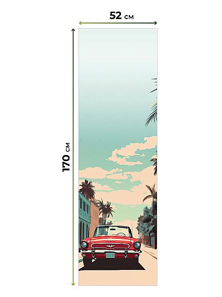 Рулонная штора для кухни для детской Феринт - 57 - ширина 52 см - фото 5