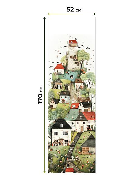 Рулонная штора для кухни для детской Феринт - 58 - ширина 52 см - фото 5