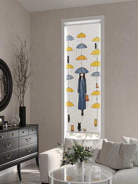 Рулонная штора для кухни для детской Феринт - 59 - ширина 52 см - фото 6