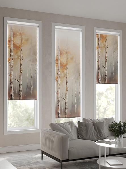 Рулонная штора для кухни для детской Феринт - 60 - ширина 52 см - фото 4