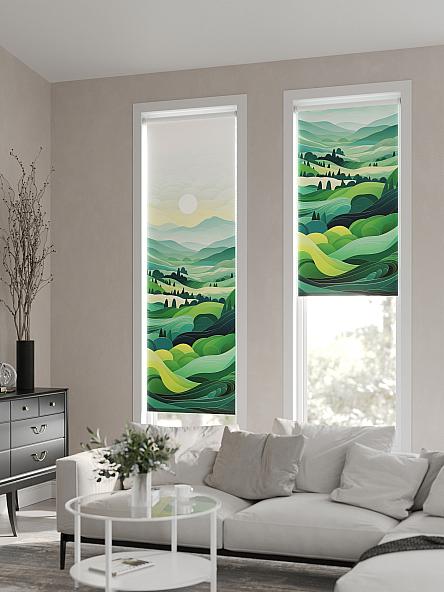 Рулонная штора для кухни для детской Феринт - 61 - ширина 52 см - фото 2