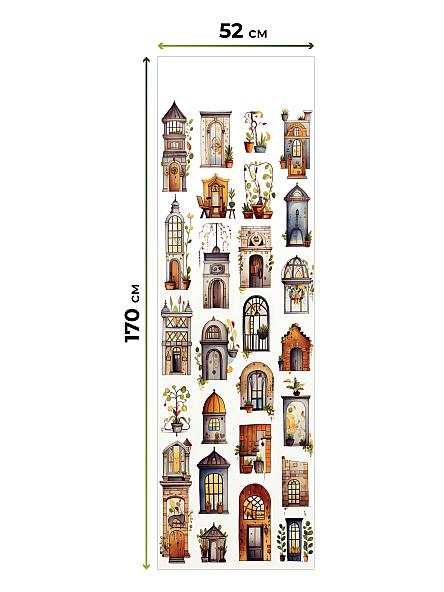 Рулонная штора для кухни для детской Феринт - 64 - ширина 52 см - фото 5