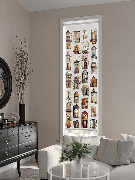 Рулонная штора для кухни для детской Феринт - 64 - ширина 52 см - фото 6