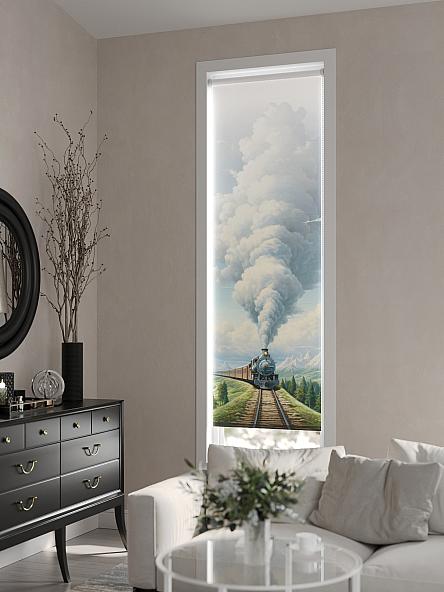 Рулонная штора для кухни для детской Феринт - 71 - ширина 52 см - фото 6