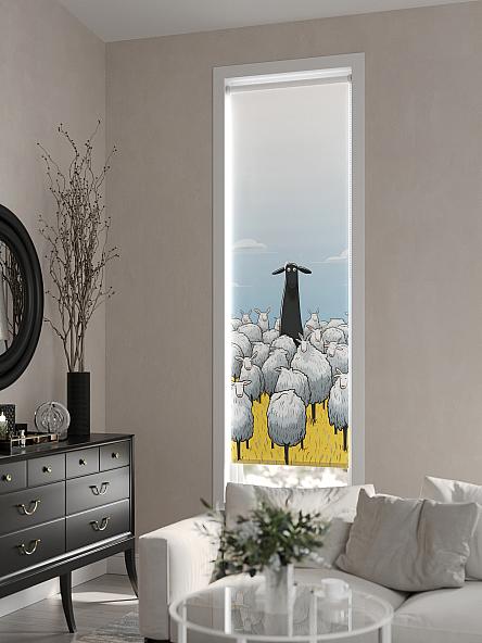 Рулонная штора для кухни для детской Феринт - 79 - ширина 52 см - фото 6