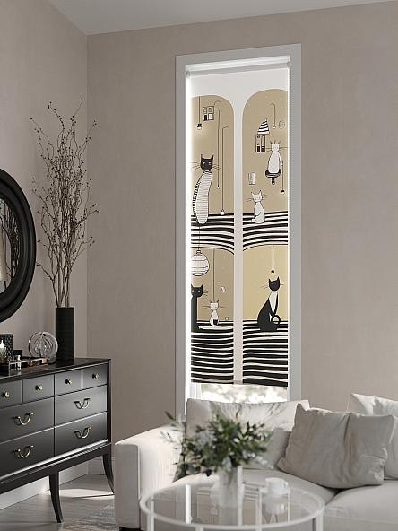 Рулонная штора для кухни для детской Феринт - 80 - ширина 52 см - фото 6