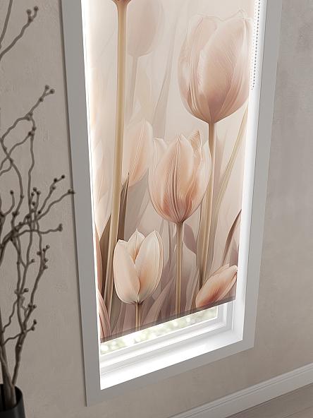 Рулонная штора для кухни для детской Феринт - 93 - ширина 52 см - фото 3