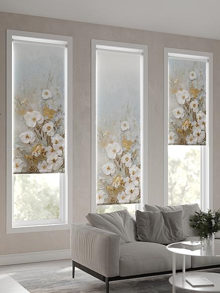 Рулонная штора для кухни для детской Феринт - 94 - ширина 52 см - фото 4