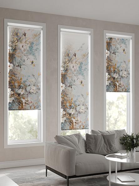 Рулонная штора для кухни для детской Феринт - 104 - ширина 52 см - фото 4