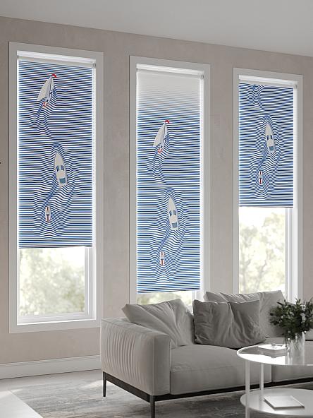 Рулонная штора для кухни для детской Феринт - 105 - ширина 52 см - фото 4