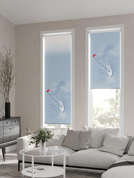 Рулонная штора для кухни для детской Феринт - 106 - ширина 52 см - фото 2