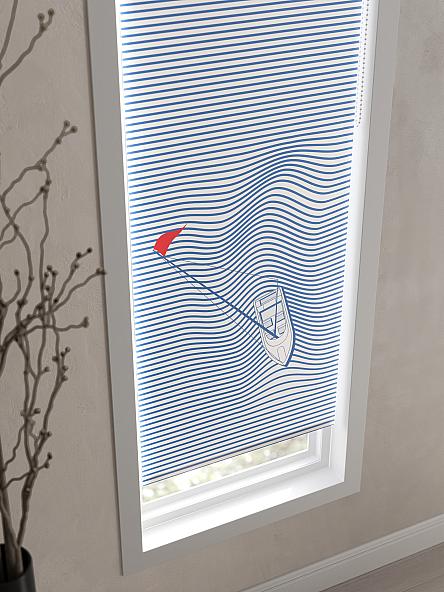 Рулонная штора для кухни для детской Феринт - 106 - ширина 52 см - фото 3