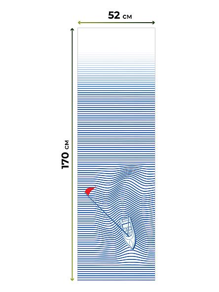 Рулонная штора для кухни для детской Феринт - 106 - ширина 52 см - фото 5