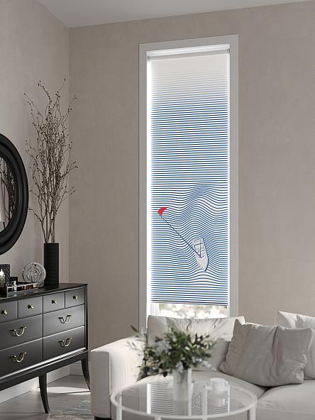 Рулонная штора для кухни для детской Феринт - 106 - ширина 52 см - фото 6