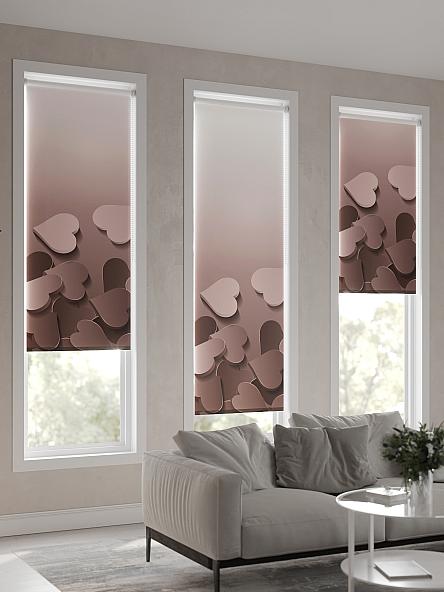 Рулонная штора для кухни для детской Феринт - 107 - ширина 52 см - фото 4