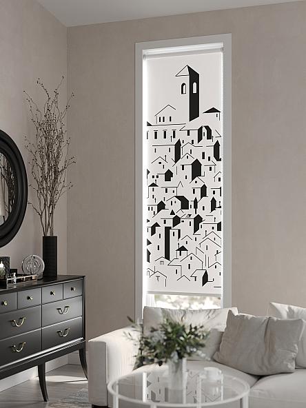 Рулонная штора для кухни для детской Феринт - 108 - ширина 52 см - фото 6