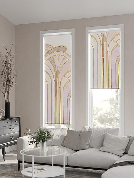 Рулонная штора для кухни для детской Феринт - 110 - ширина 52 см - фото 2