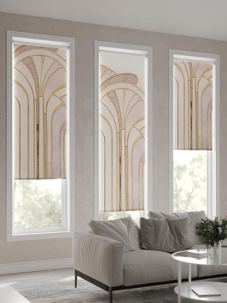 Рулонная штора для кухни для детской Феринт - 110 - ширина 52 см - фото 4