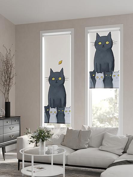 Рулонная штора для кухни для детской Феринт - 114 - ширина 52 см - фото 2