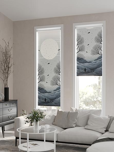 Рулонная штора для кухни для детской Феринт - 121 - ширина 52 см - фото 2