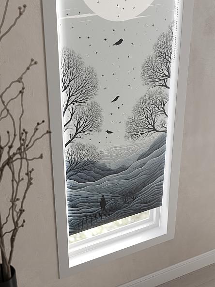 Рулонная штора для кухни для детской Феринт - 121 - ширина 52 см - фото 3