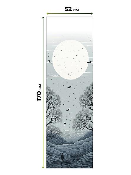 Рулонная штора для кухни для детской Феринт - 121 - ширина 52 см - фото 5