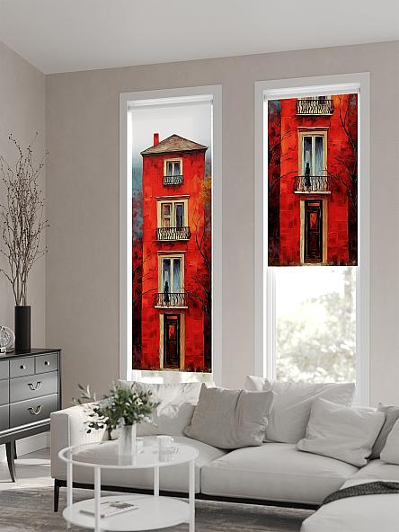 Рулонная штора для кухни для детской Феринт - 134 - ширина 52 см - фото 2