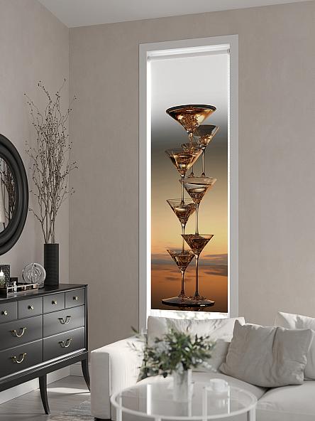 Рулонная штора для кухни для детской Феринт - 135 - ширина 52 см - фото 6