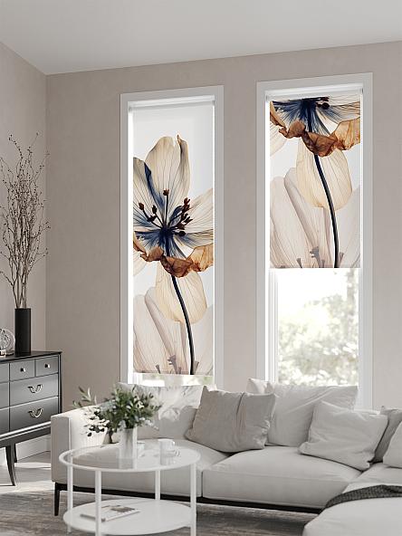 Рулонная штора для кухни для детской Феринт - 142 - ширина 52 см - фото 2