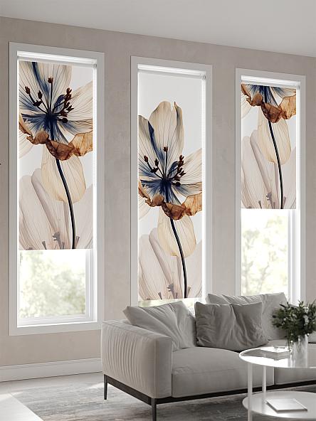 Рулонная штора для кухни для детской Феринт - 142 - ширина 52 см - фото 4