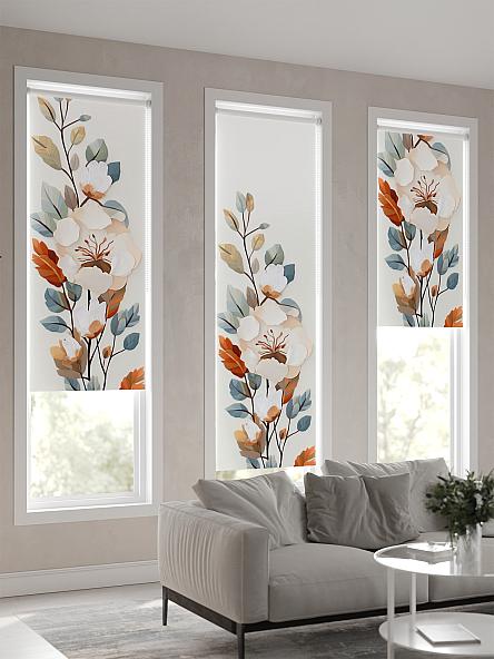 Рулонная штора для кухни для детской Феринт - 143 - ширина 52 см - фото 4