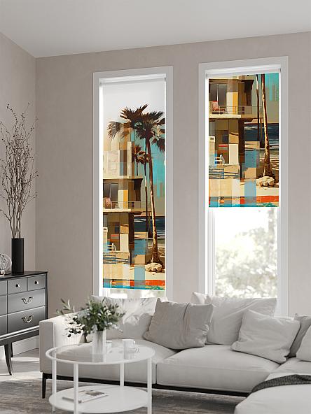 Рулонная штора для кухни для детской Феринт - 151 - ширина 52 см - фото 2