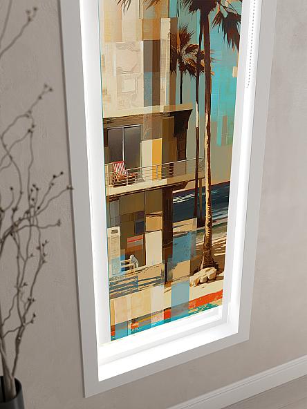 Рулонная штора для кухни для детской Феринт - 151 - ширина 52 см - фото 3